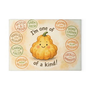 Pumpkin Fall Vibes Tempered Glass Cutting Board - Dipaliz - Boards