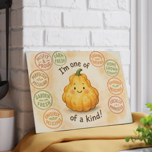 Pumpkin Fall Vibes Tempered Glass Cutting Board - Dipaliz - 8’’ x 11’’ / Rectangle - Boards