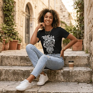 Dipaliz water can flow or it crash tee cotton unisex - t-shirts