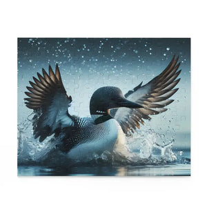 Bird Fluttering Puzzle - Stunning Tranquil Water Scene - Dipaliz - Jigsaw Puzzles