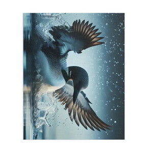 Bird Fluttering Puzzle - Stunning Tranquil Water Scene - Dipaliz - Jigsaw Puzzles