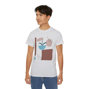 Abstract Minimalistic Art T-shirt - Bold Comfort Style - Dipaliz - Apparel & Accessories
