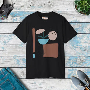 Abstract Minimalistic Art T-shirt - Bold Comfort Style - Dipaliz - Black / s - Apparel & Accessories