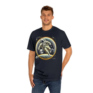 Unisex Classic Astronaut Tee Space Adventure Graphic - Dipaliz - T-shirts