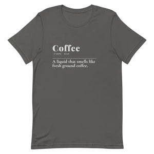 Unisex Coffee t Shirt - Casual Chic Style - Dipaliz - Asphalt / s - T-shirts