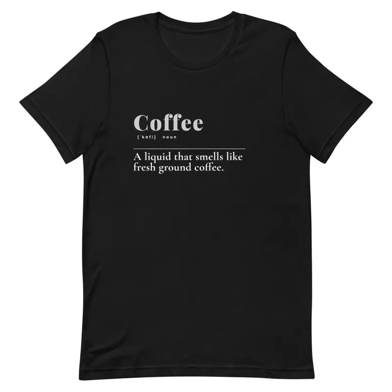 Unisex Coffee Tee - Elevate your Style with Cool Abstract Patterns! - Black / Xs T-shirts