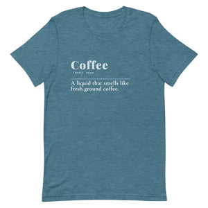 Unisex Coffee t Shirt - Casual Chic Style - Dipaliz - Heather Deep Teal / s - T-shirts