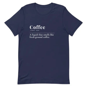 Unisex Coffee t Shirt - Casual Chic Style - Dipaliz - Navy / Xs - T-shirts