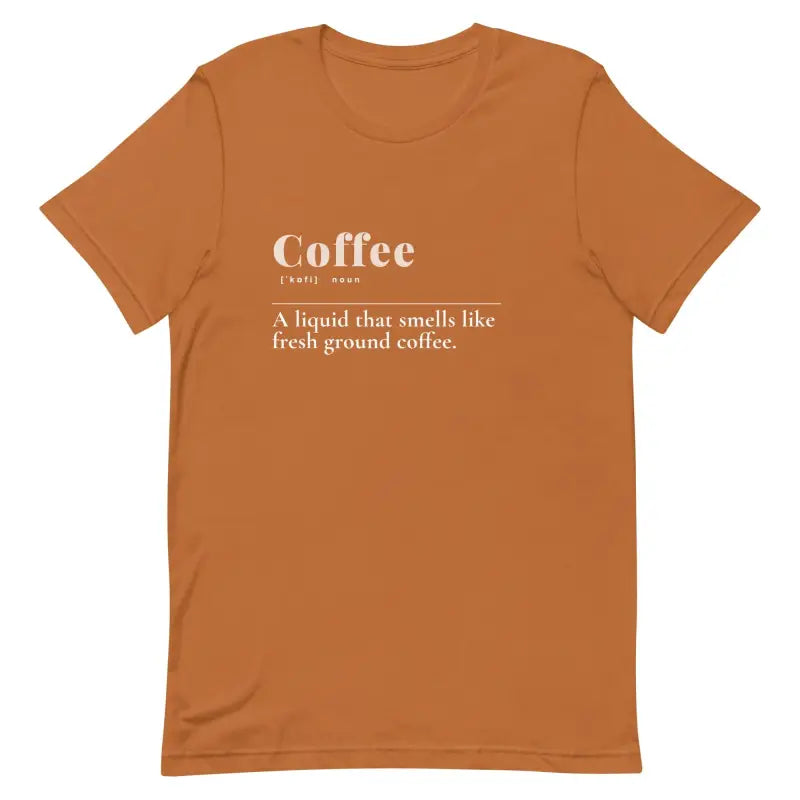 Unisex Coffee Tee: Trendy Fashion for 2024 Style Upgrade - Toast / Xs T-shirts