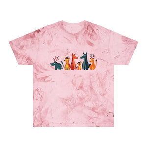 Unisex Color Blast Tee - Eco-friendly Summer Style - Dipaliz - T-shirts