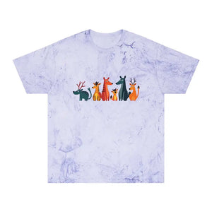 Unisex Color Blast Tee - Eco-friendly Summer Style - Dipaliz - Amethyst / s - T-shirts