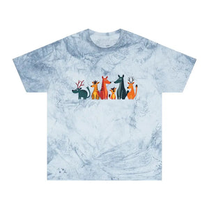 Unisex Color Blast Tee - Eco-friendly Summer Style - Dipaliz - Ocean / s - T-shirts