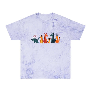 Vibrant Unisex Color Blast Tee - Eco-friendly Summer - Dipaliz - T-shirts - s