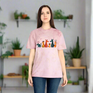 Vibrant Unisex Color Blast Tee - Eco-friendly Summer - Dipaliz - T-shirts - s