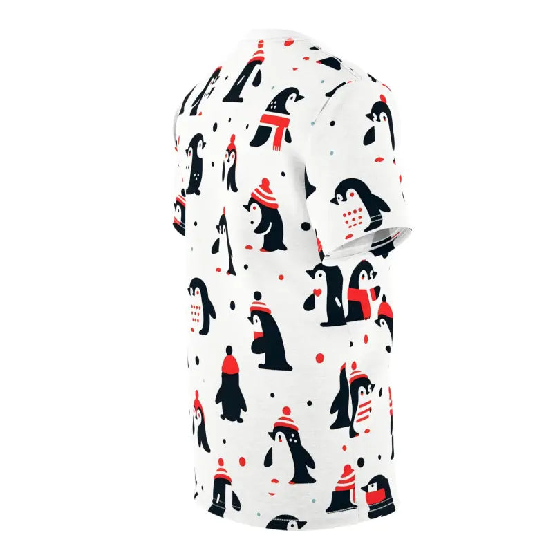 Cozy Cut & Sew Tee with Penguins for Fashion Lovers - T-shirts