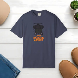 Unisex Garment-dyed Sunburst Chill Tee Perfect Gift - Dipaliz - Denim / s - T-shirts