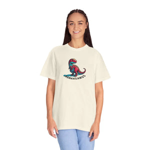 Soft Unisex Cotton Tee - Dinosaur Mamasaurus Mother’s Day - Dipaliz - T-shirts