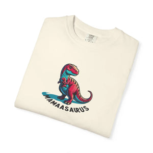 Soft Unisex Cotton Tee - Dinosaur Mamasaurus Mother’s Day - Dipaliz - T-shirts
