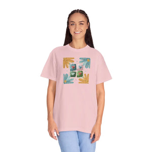 Soft Cotton Flowers and Hearts Tee - Eco-friendly Gift - Dipaliz - T-shirts