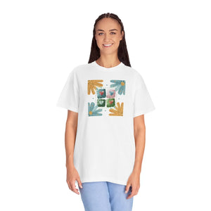 Soft Cotton Flowers and Hearts Tee - Eco-friendly Gift - Dipaliz - T-shirts
