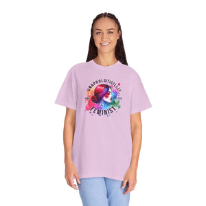 Unapologetically Feminist Garment Dyed t Shirt - Dipaliz - T-shirts