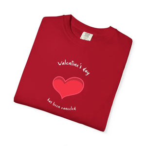 Anti Valentine’s Day Cotton Tee - Comfort Colors - Dipaliz - T-shirts