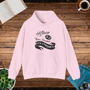 Atheism Hooded Sweatshirt - Unisex Heavy Blend Comfort - Dipaliz - Light Pink / s - Hoodies