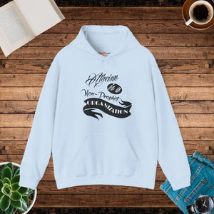 Atheism Hooded Sweatshirt - Unisex Heavy Blend Comfort - Dipaliz - Light Blue / s - Hoodies