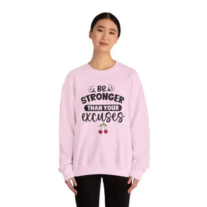 Heavy Blend Crewneck Sweatshirt - Conquer Excuses Style - Dipaliz - Sweatshirts