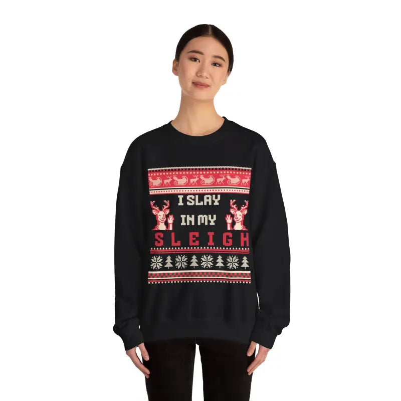 Slay the Day in a Cozy Unisex Heavy Blend Sweatshirt