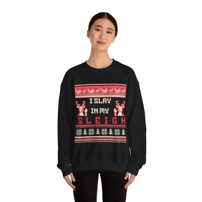 Slay the Day in a Cozy Unisex Heavy Blend Sweatshirt