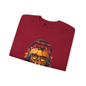 Too Cool for Ghouls Sweatshirt Unisex Heavy Blend - Dipaliz - Sweatshirts