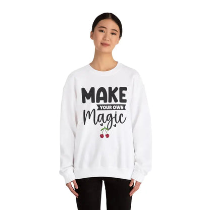 Unisex Heavy Blend Crewneck Sweatshirt: Make your Own Magic - Sweatshirt