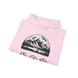 Plush Mountain Heavy Blend Hoodie - Warm Sweatshirt - Dipaliz - Hoodies