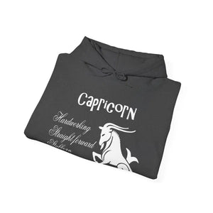 Capricorn Zodiac Sign Unisex Heavy Blend Hooded Sweatshirt - Dipaliz - Hoodies