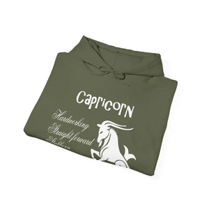 Capricorn Zodiac Sign Unisex Heavy Blend Hooded Sweatshirt - Dipaliz - Hoodies