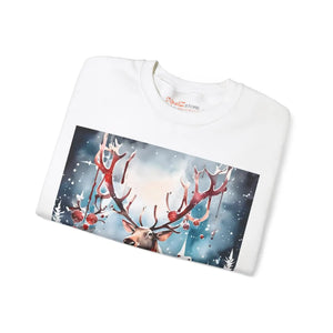 Rudolf Reindeer Crewneck Sweatshirt - Christmas Collection - Dipaliz - Sweatshirts