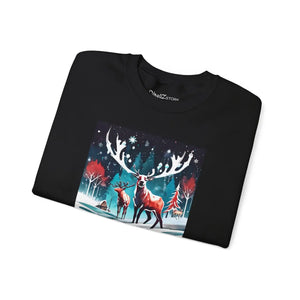 Rudolf Reindeer Crewneck Sweatshirt - Christmas - Dipaliz - T-shirts