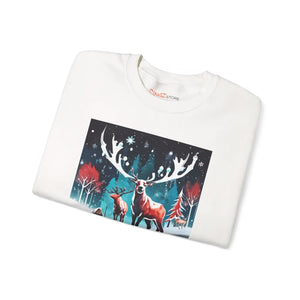 Rudolf Reindeer Crewneck Sweatshirt - Christmas - Dipaliz - T-shirts