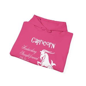 Cozy Capricorn Zodiac Sign Hooded Sweatshirt - Unisex Heavy Blend™ - Dipaliz - Hoodies - s