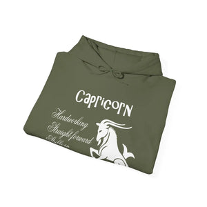Cozy Capricorn Zodiac Sign Hooded Sweatshirt - Unisex Heavy Blend™ - Dipaliz - Hoodies - s