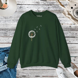 Dandelion Seeds Unisex Heavy Blend™ Sweater - Dipaliz - Sweatshirts