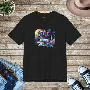 Soft Aries Zodiac Tee - Jersey Short Sleeve - Dipaliz - T-shirts