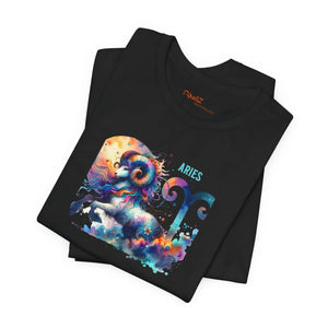 Soft Aries Zodiac Tee - Jersey Short Sleeve - Dipaliz - T-shirts