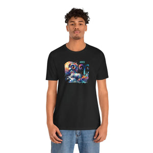 Soft Aries Zodiac Tee - Jersey Short Sleeve - Dipaliz - T-shirts