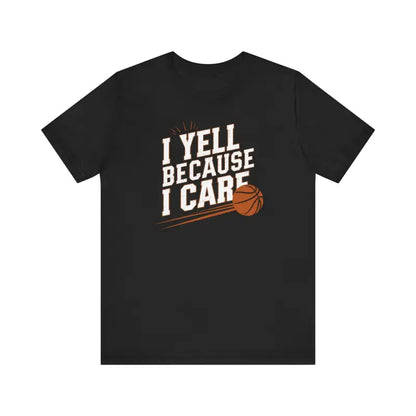 Basketball Passion Shout Unisex Jersey Tee - T-shirt