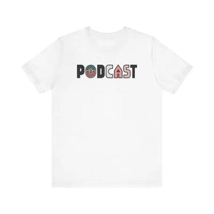 Podcast Unisex Jersey Short Sleeve Tee - Ultimate Comfort - Dipaliz - T-shirts