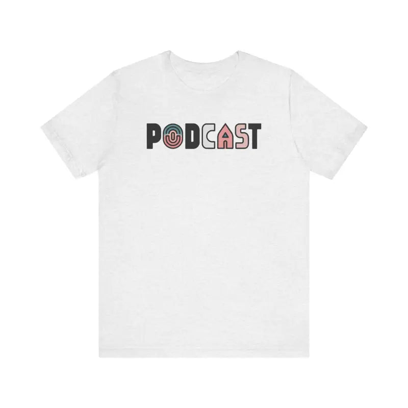 Unisex Jersey Tee: your Go-to Comfort for Podcast Lovers - T-shirt