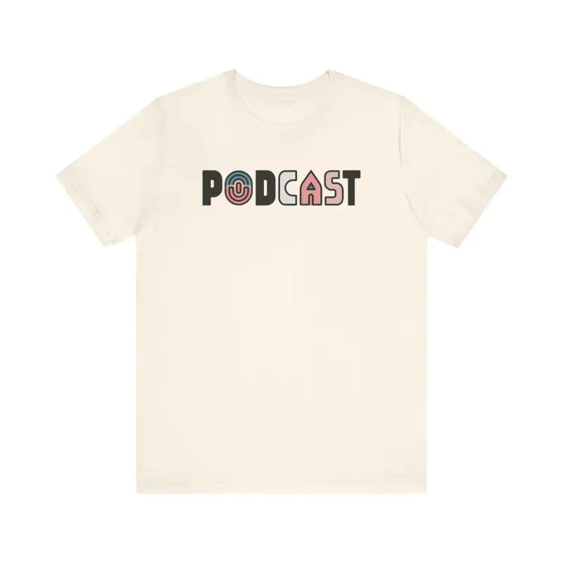 Unisex Jersey Tee: your Go-to Comfort for Podcast Lovers - T-shirt