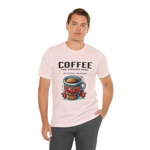 Coffee Hero Jersey Short Sleeve Tee - Everyday Comfort - Dipaliz - T-shirts